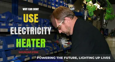 Why Cars Don't Use Electric Heaters: Exploring Alternatives and Efficiency