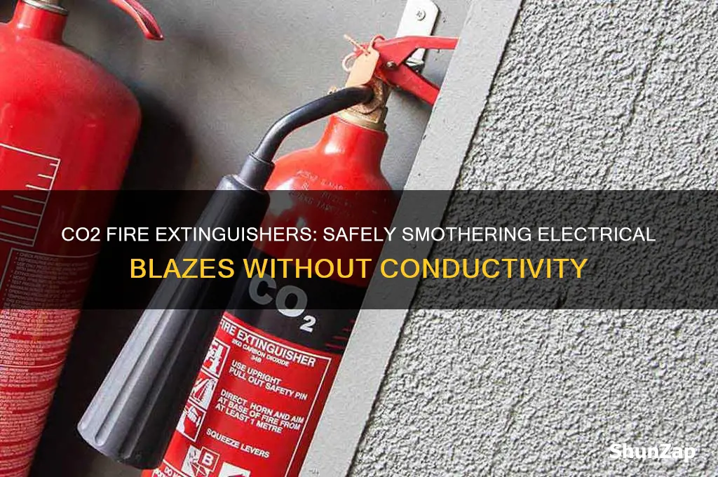 why carbon dioxide is used to extinguish electrical fire