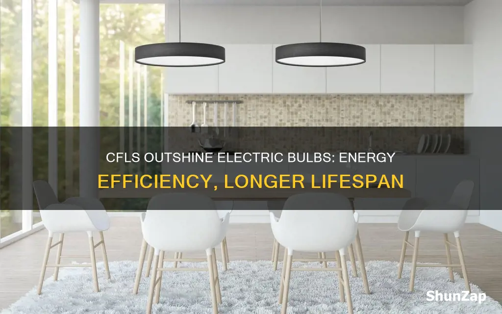 why cfl is better than electric bulb