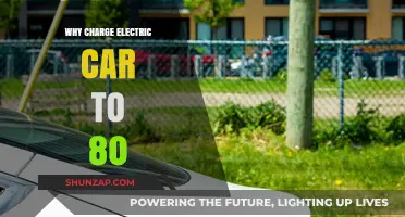 Optimize EV Battery Life: Charge to 80% for Longevity