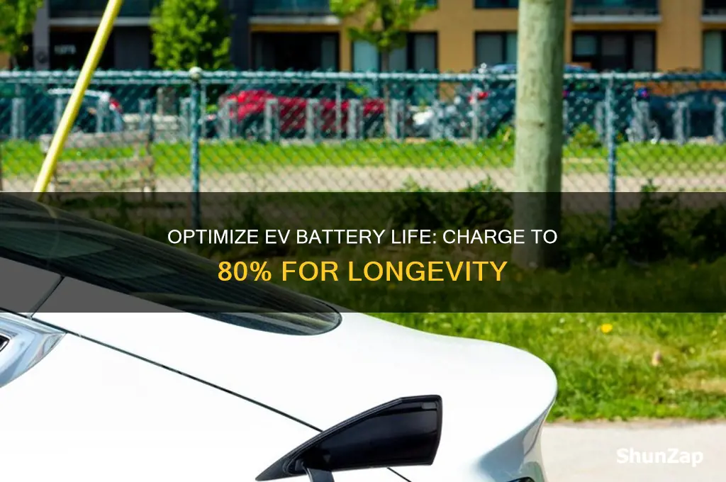 why charge electric car to 80