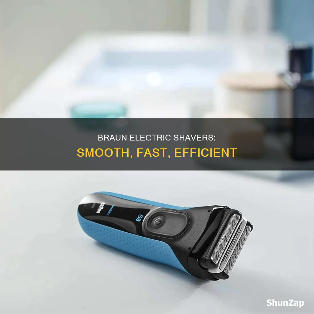 why choose an electric shaver from braun