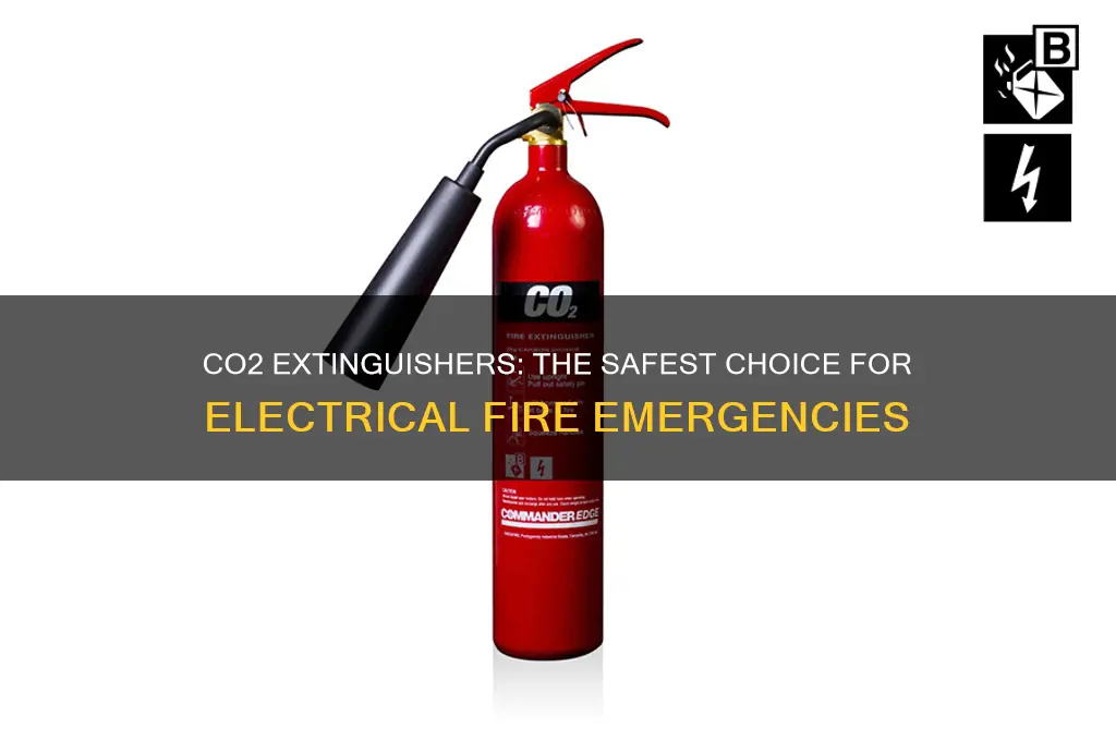 why co2 extinguisher is used for electrical fires
