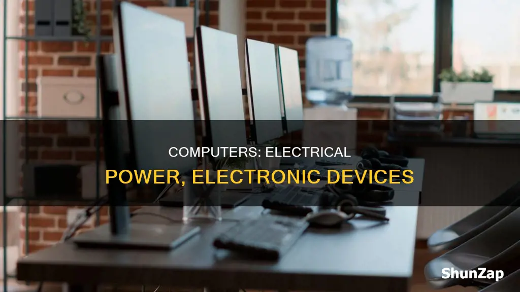 why computer is not an electrical device