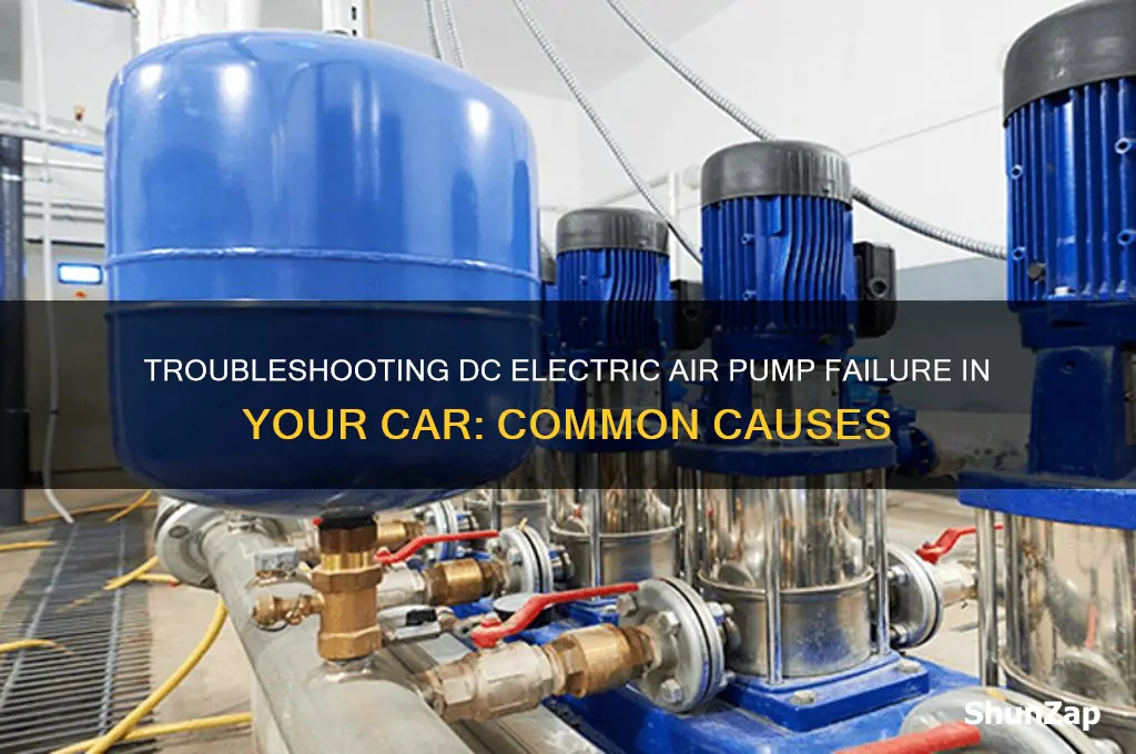 why dc electric air pump doesn