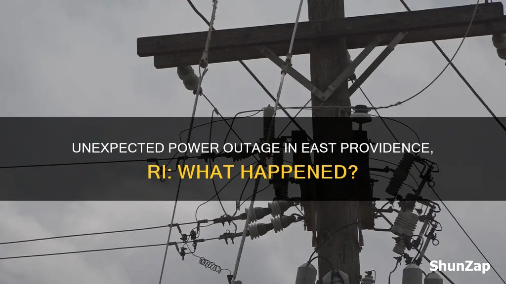 why did east providence ri loose electricity