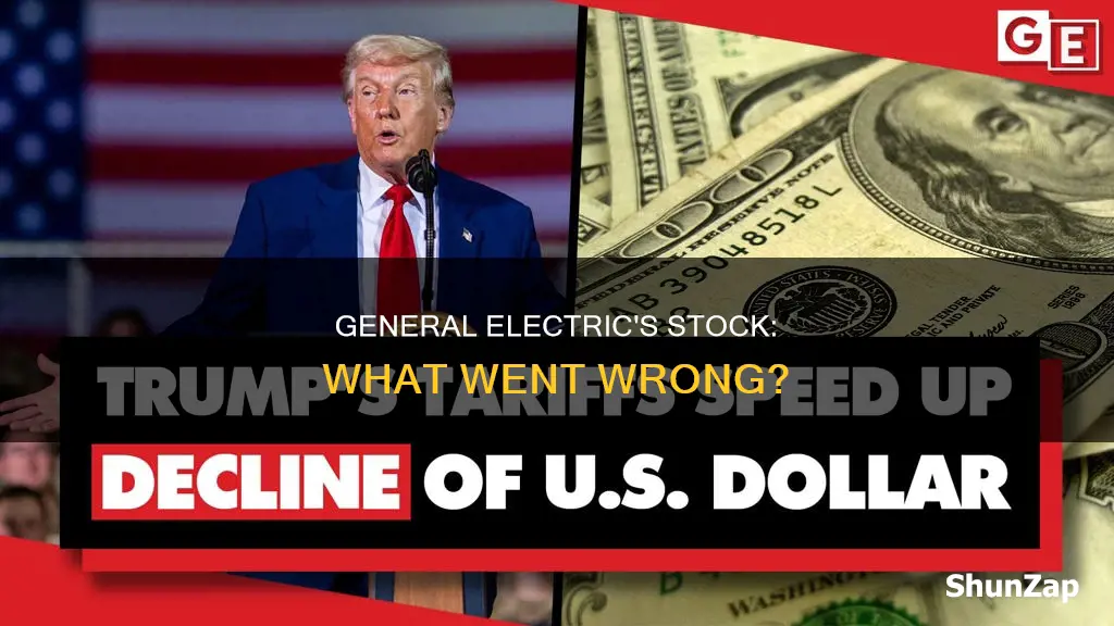 why did general electric stock go down