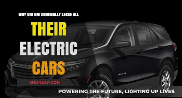 GM's Electric Car Leasing Strategy: Unlocking Early Adoption and Innovation