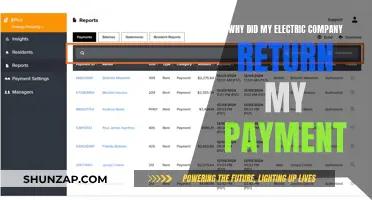 Electric Company Payment Returns: What You Need to Know