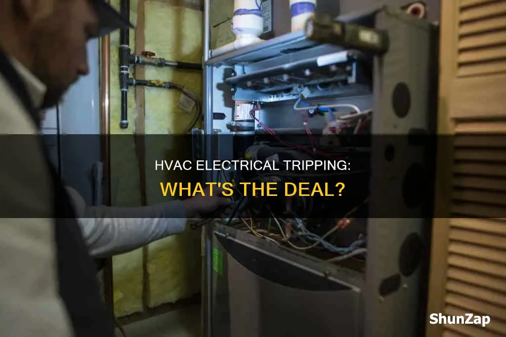 why did my hvac trip the electrical