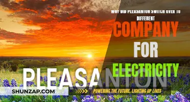 Pleasanton's Switch: A New Electricity Era