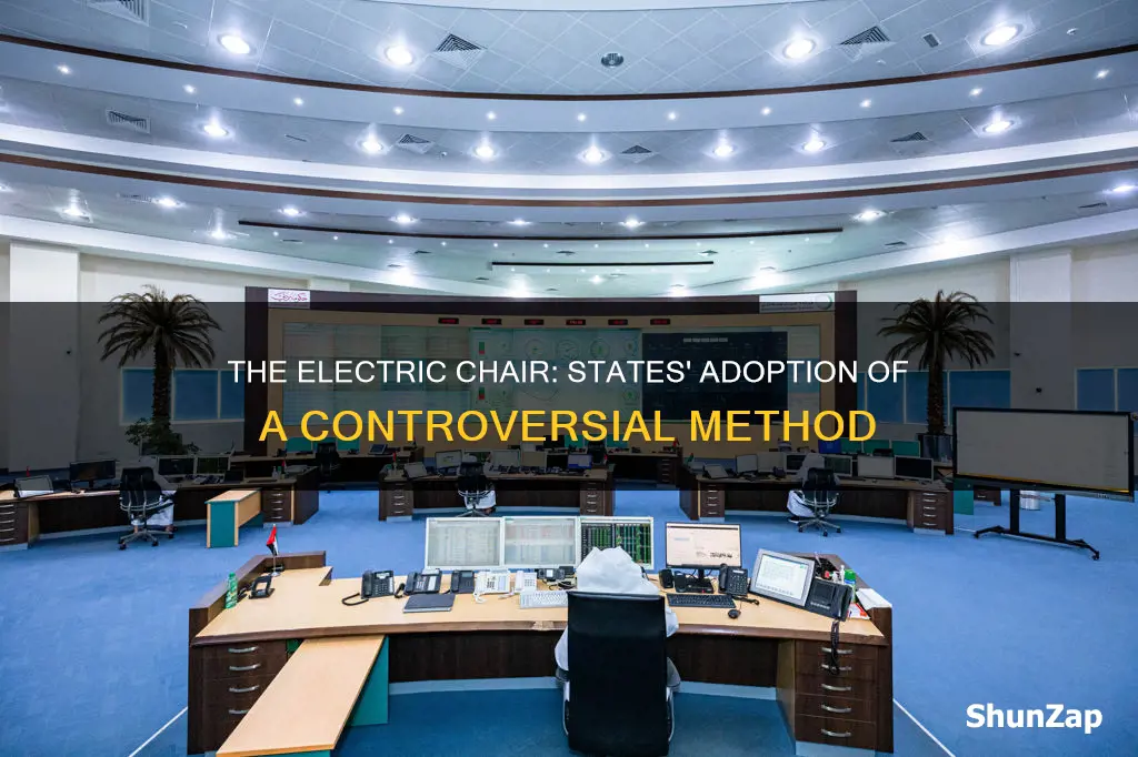 why did states adopt the electric chair