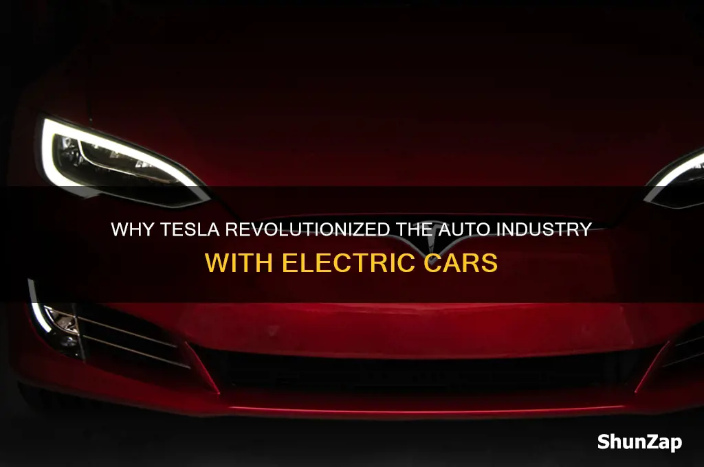 why did tesla make electric cars