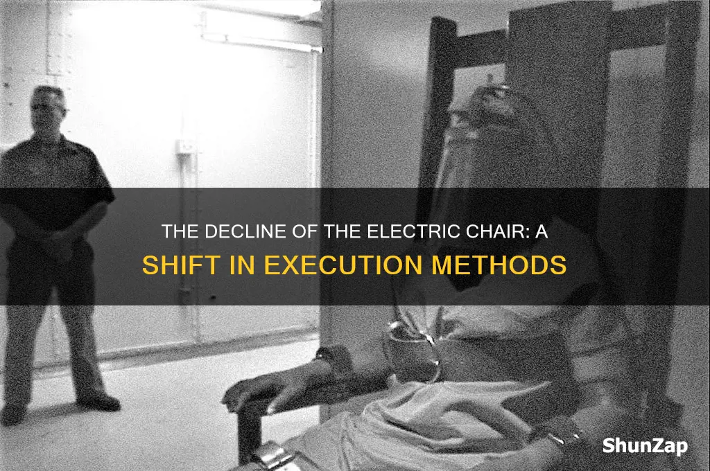 why did the electric chair stop being used