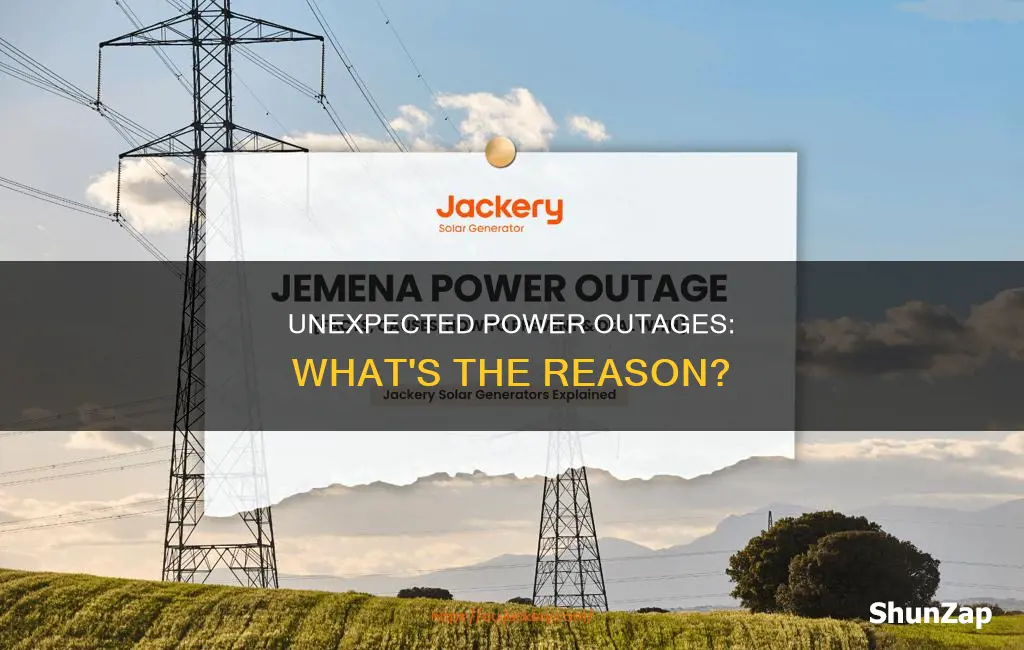 why did the electricity just go out