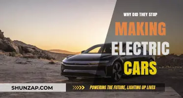 The Decline of Electric Cars: Unraveling the Reasons Behind Their Discontinuation