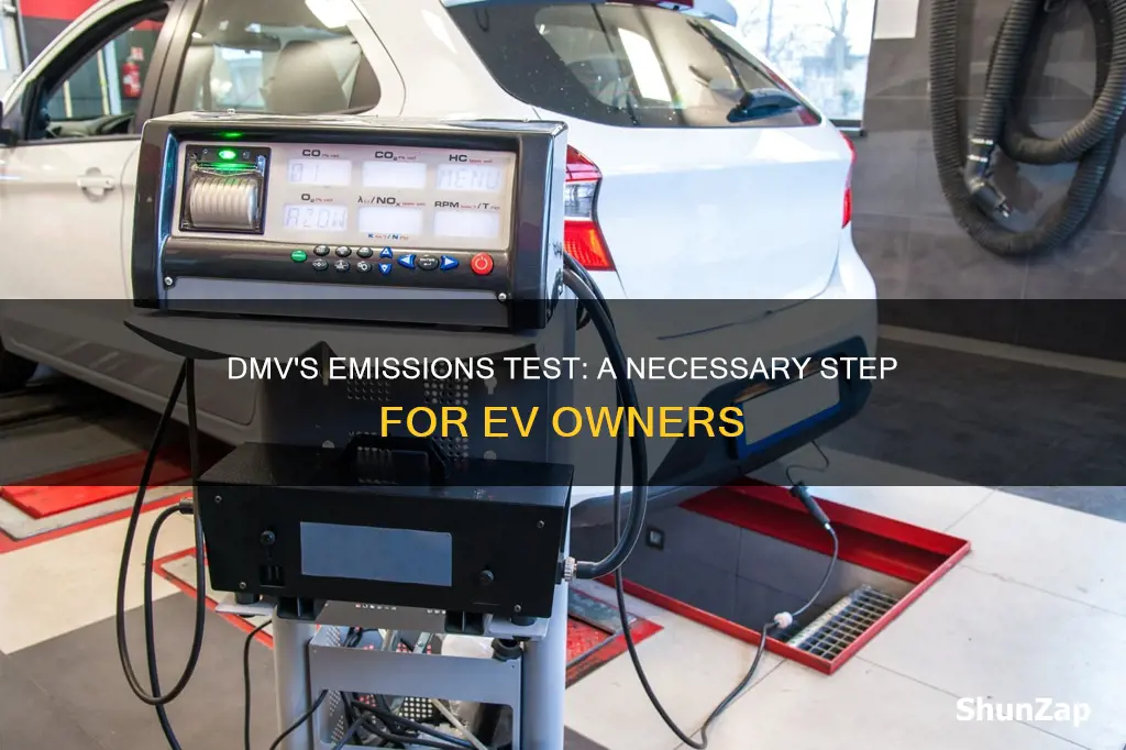 why dmv require emmsion test for electric vehicle