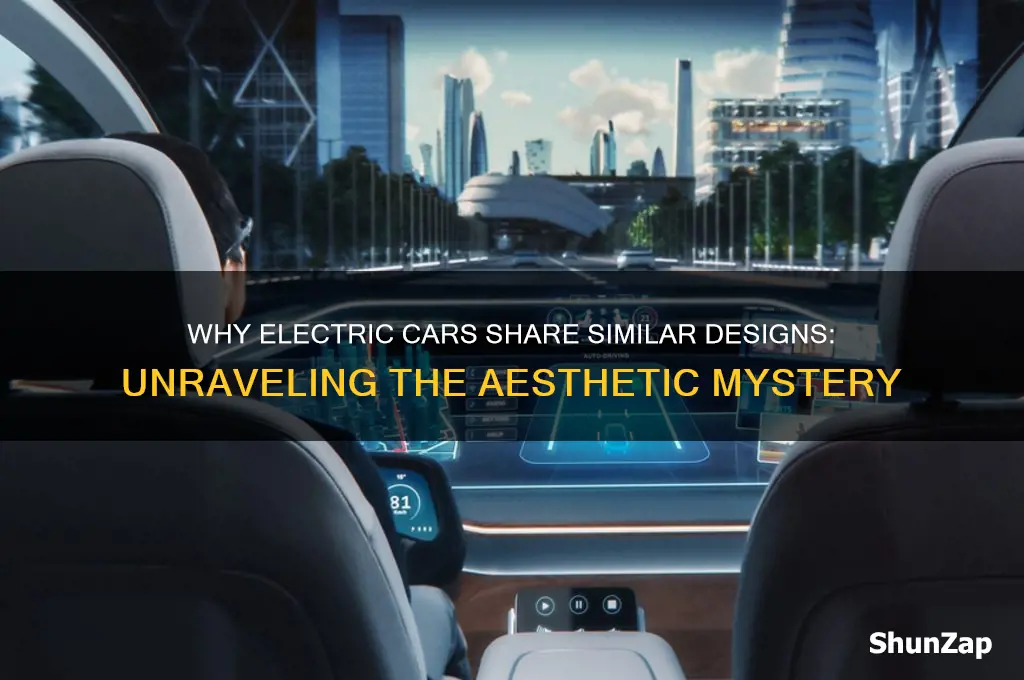 why do all electric cars look the same