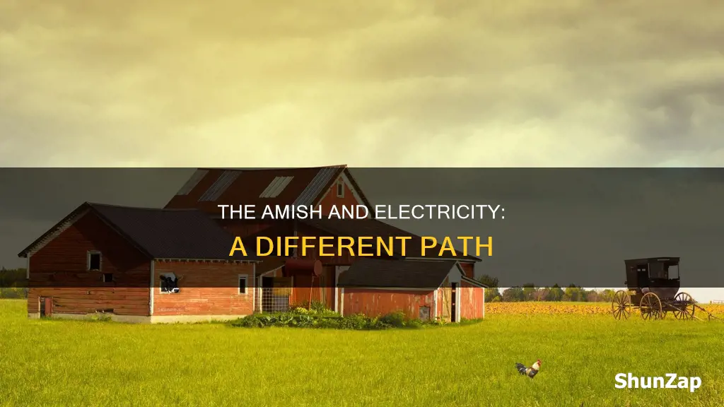 why do amish not believe in electricity