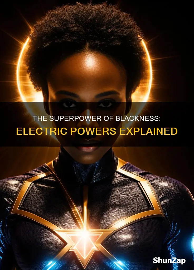 why do black people have electric powers