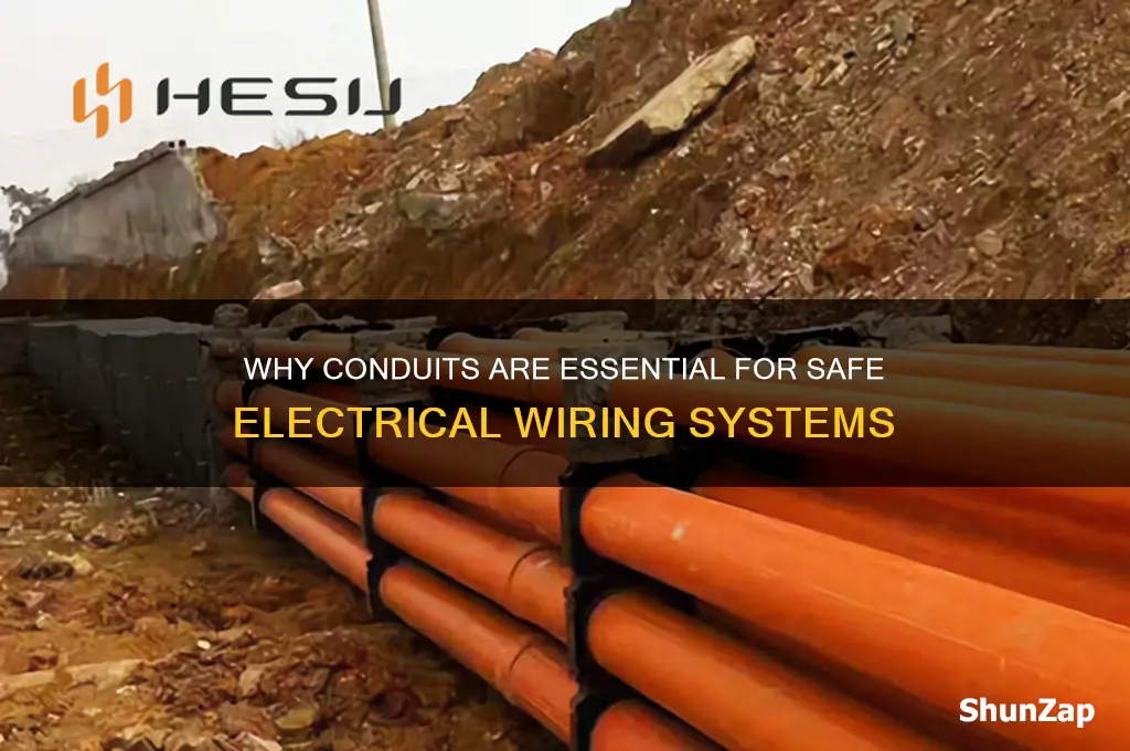 why do conduit have to use electrical