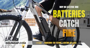 Electric Bike Batteries: Fire Risks and Prevention