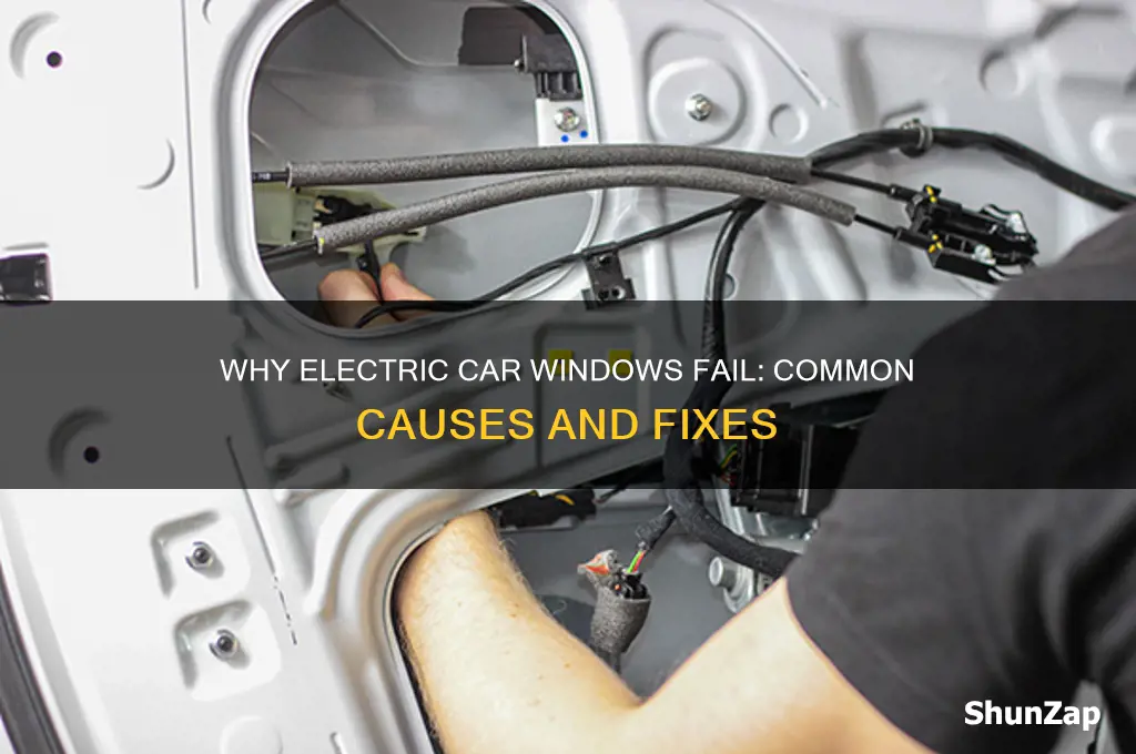 why do electric car windows stop working