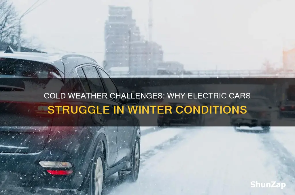 why do electric cars do worse in cold weather