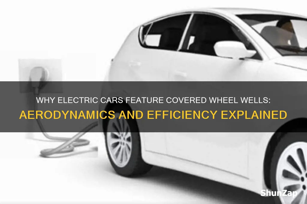 why do electric cars have covered wheelwell