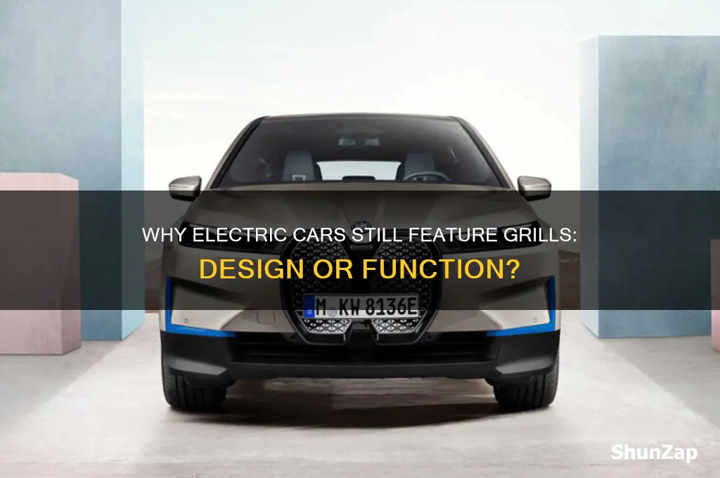 why do electric cars have grills