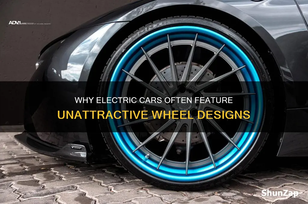 why do electric cars have ugly wheels