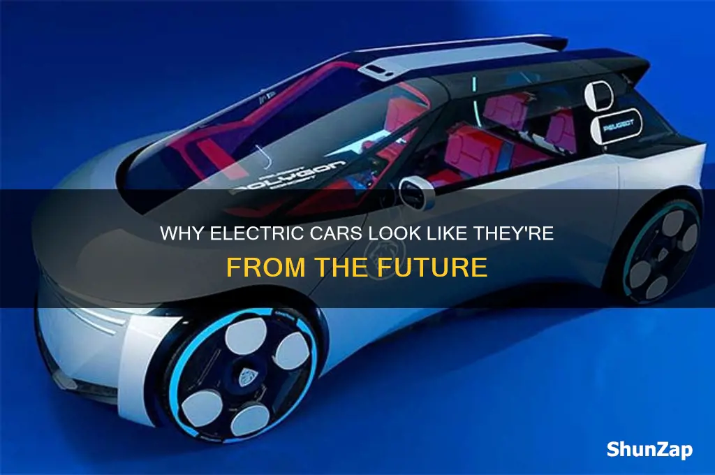 why do electric cars look futuristic