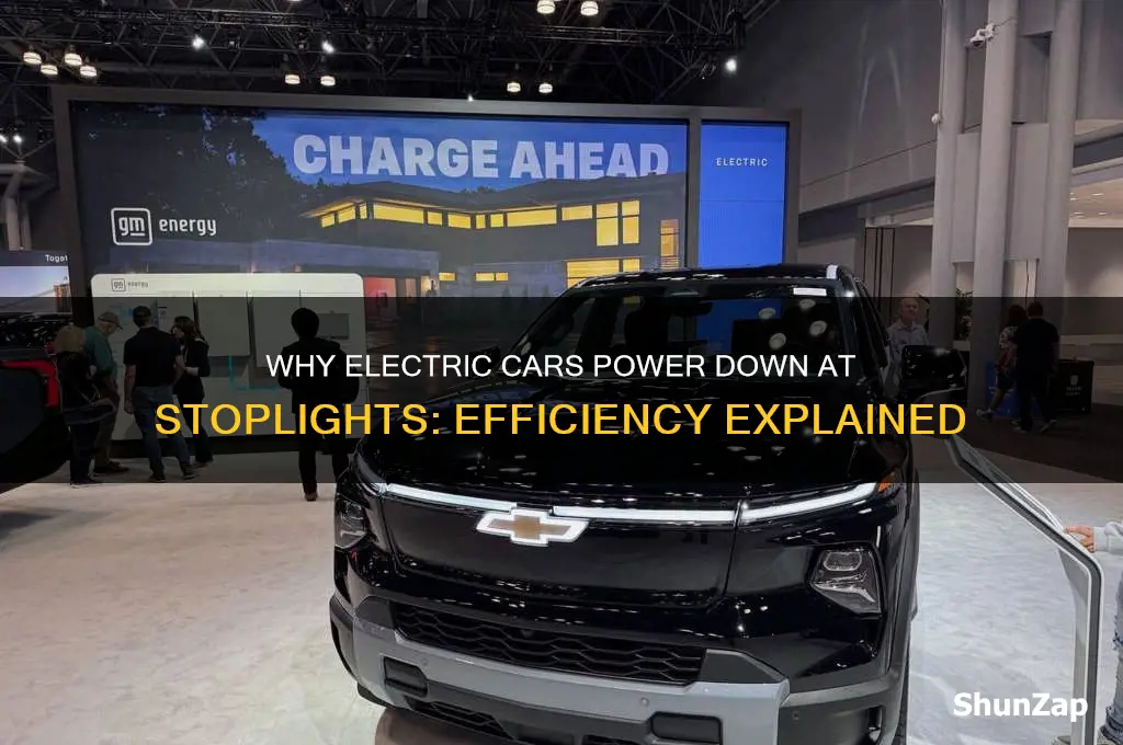 why do electric cars turn off when stopped