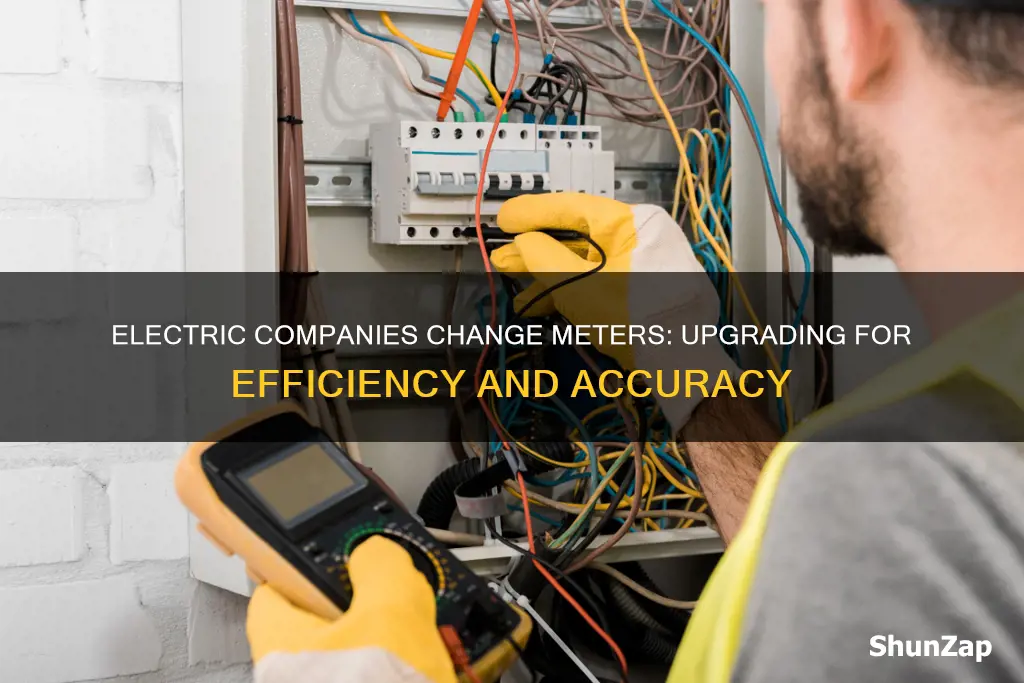 why do electric companies change meters