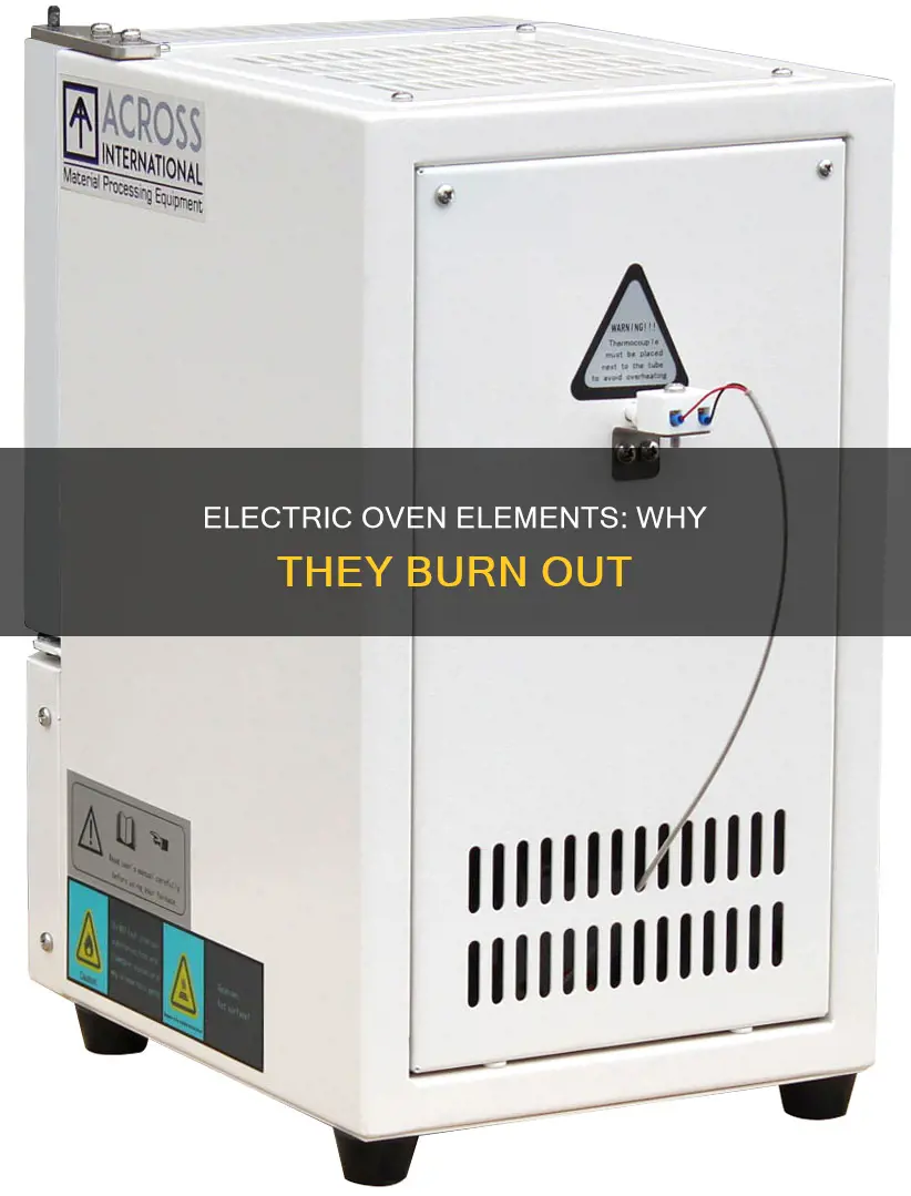 why do electric oven element go out