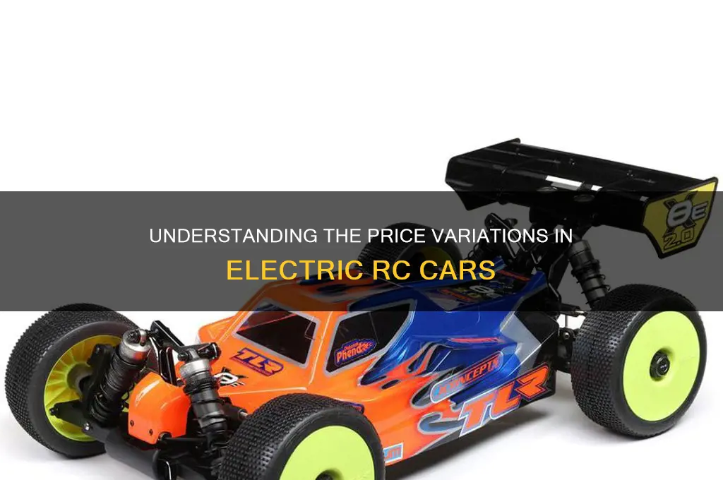 why do electric rc cars differ in prices