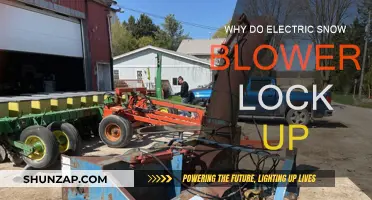 Electric Snow Blowers: Why They Lock Up