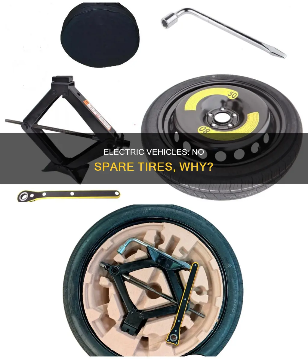 why do electric vehicles not have spare tires