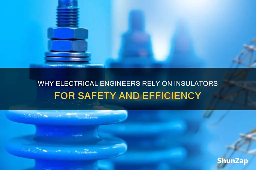 why do electrical engineers use insulators