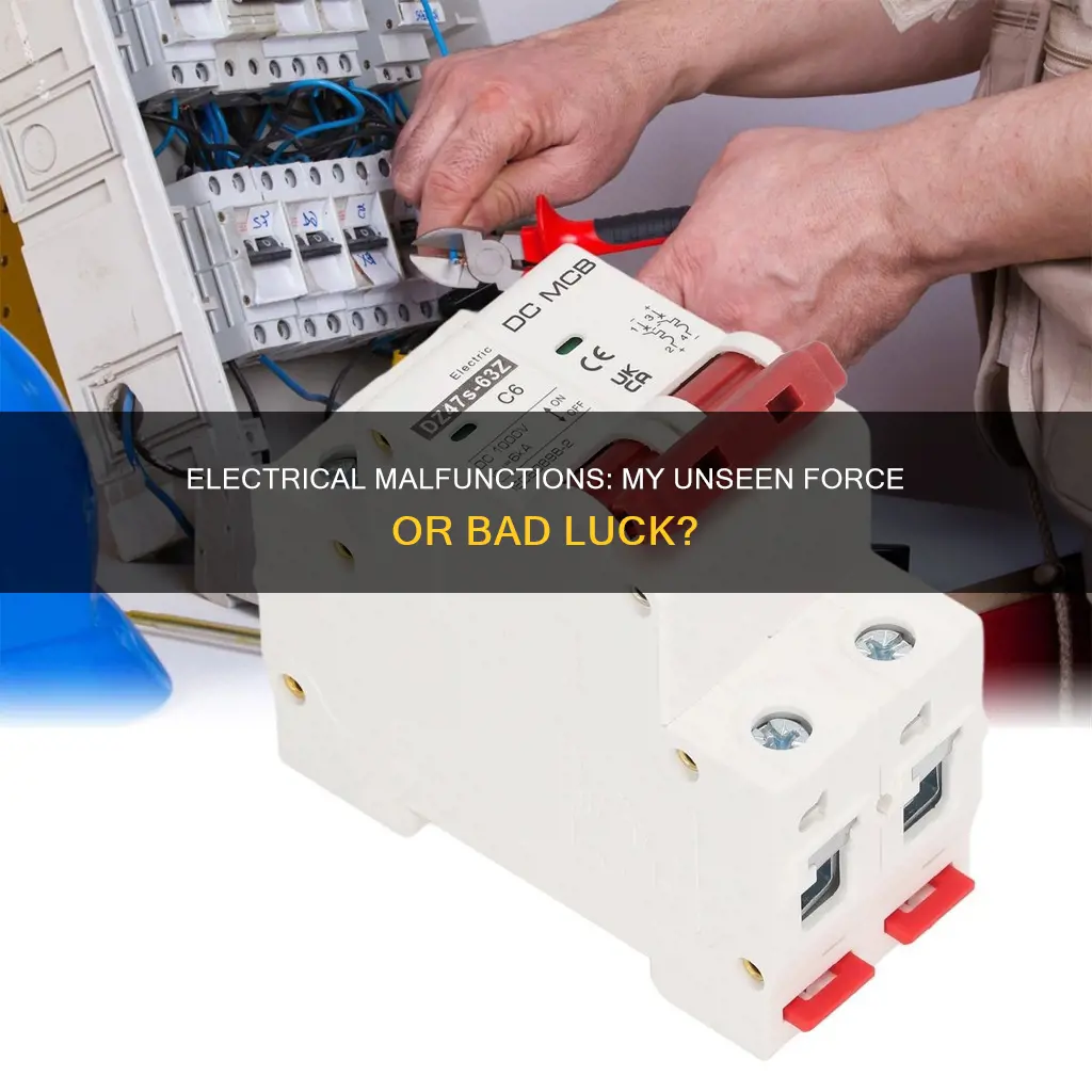 why do electrical things break around me