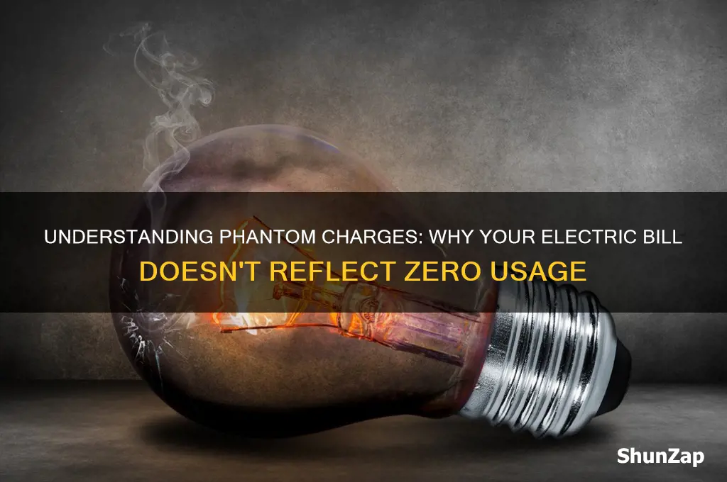 why do i get an electric bill without using electricity