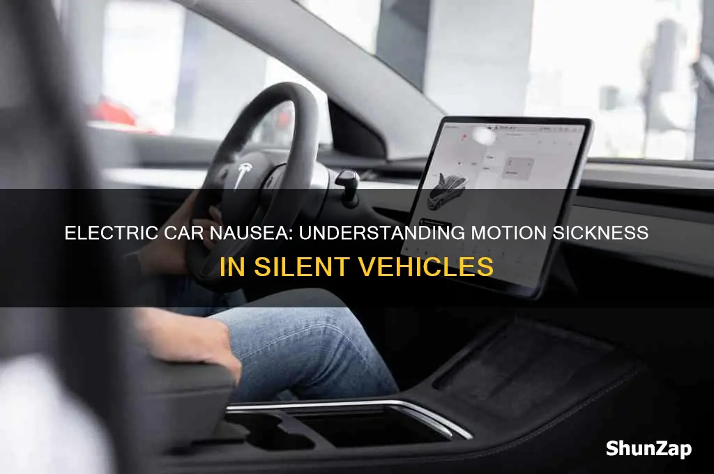 why do i get carsick in electric cars