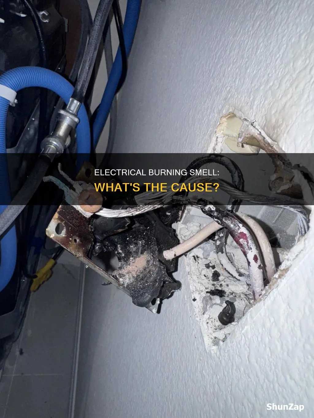 why do i keep smell electrical burning