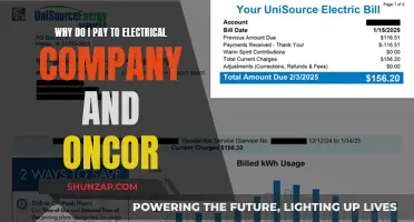 Understanding Electrical Company and Oncor Charges