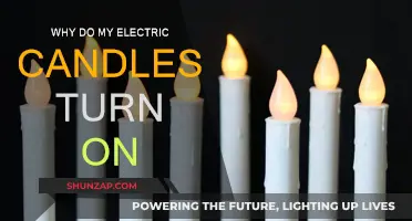 Electric Candles: Why They Mysteriously Turn On