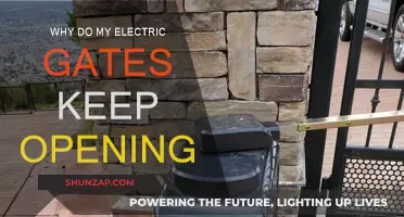 Electric Gates: Why They Keep Opening