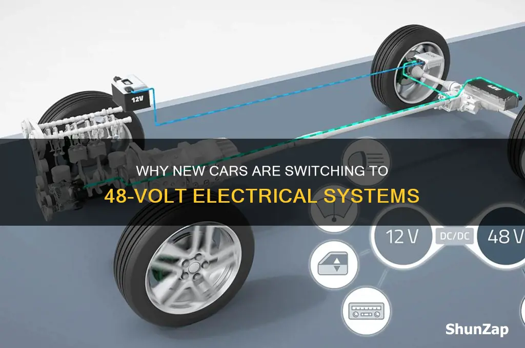 why do new cars come with a 48volt electrical system