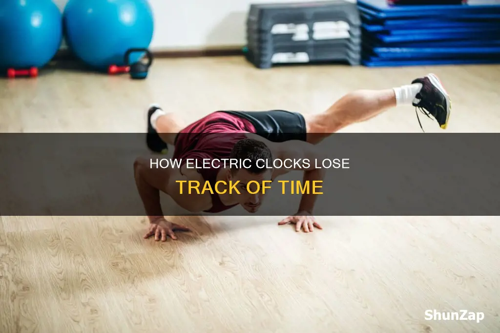 why do some electric clocks creep foreward