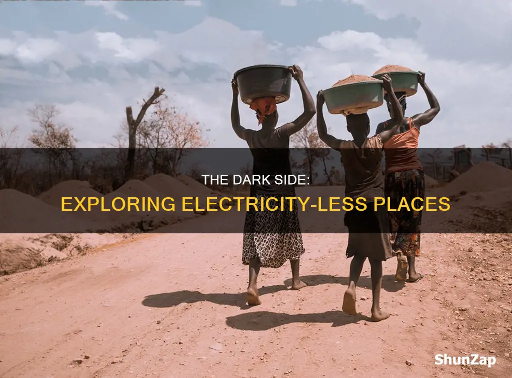 why do some places have no electricity