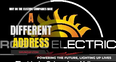Electric Companies: Unique Addresses, Better Services